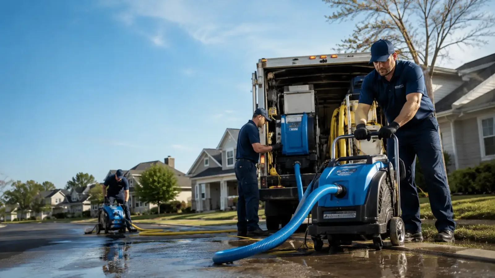 Flood Damage Cleanup in Gambell, AK